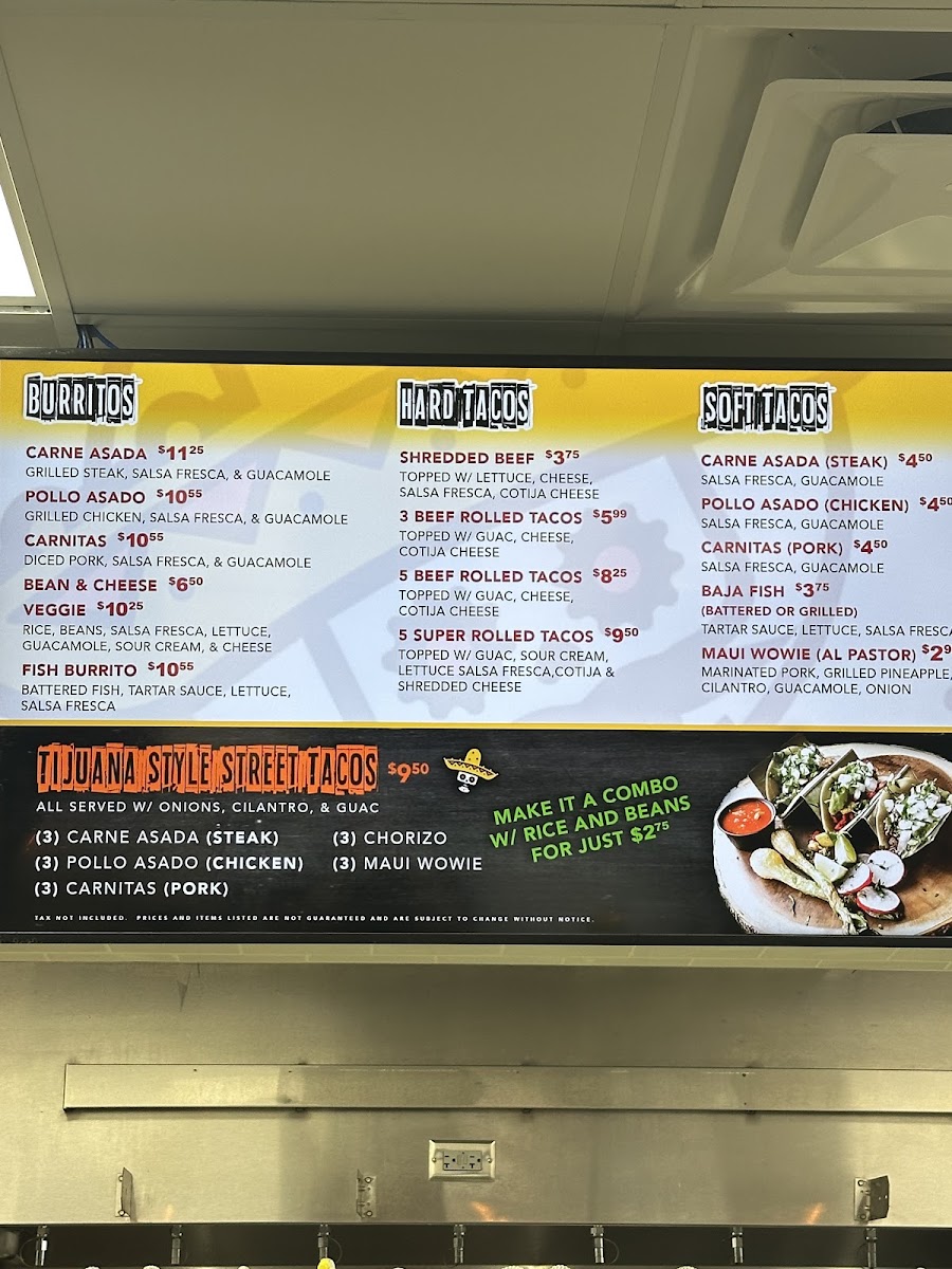 Bandido Taqueria Mexicana Menu - Image 2